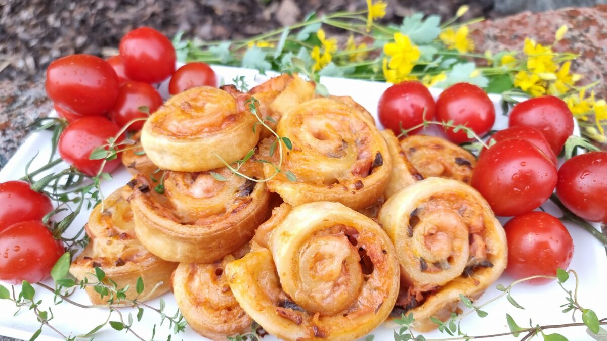 glutenfria pizzasnurror färdig smördeg