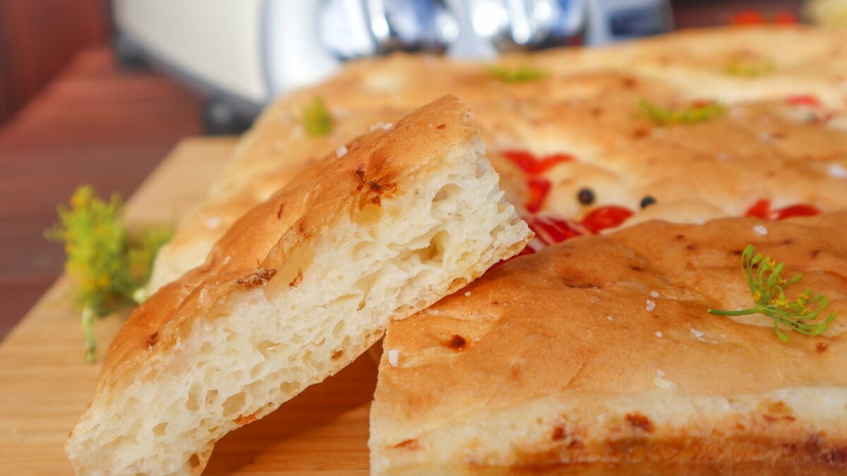 glutenfri focaccia 