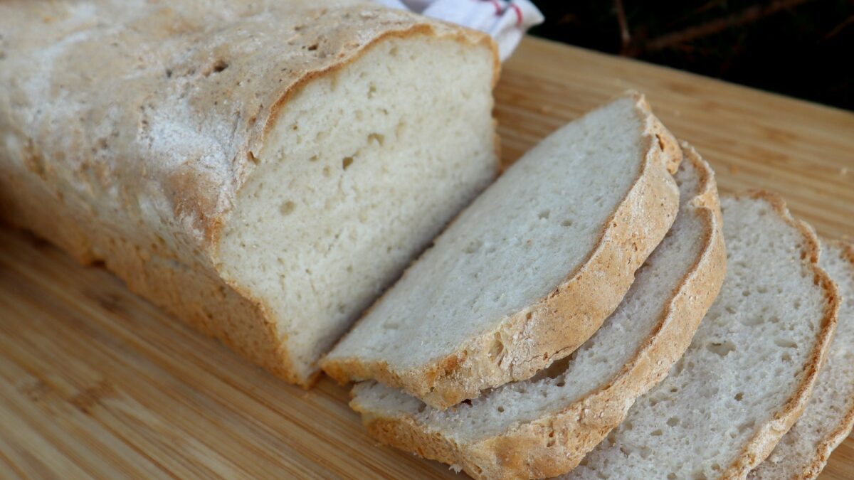 glutenfritt rustikt rostbröd med havre 