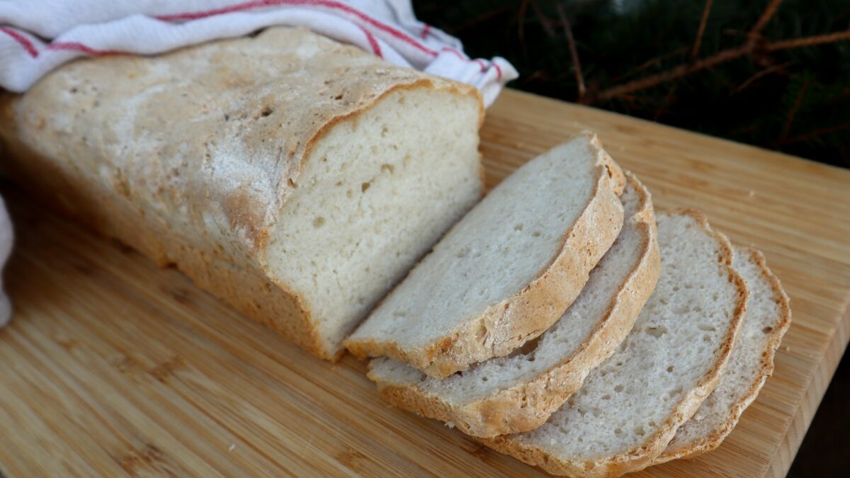 glutenfritt rustikt rostbröd med havre