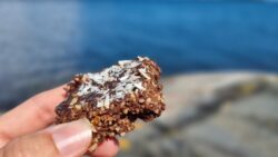 Glutenfri raw-chokladkaka med mandlar